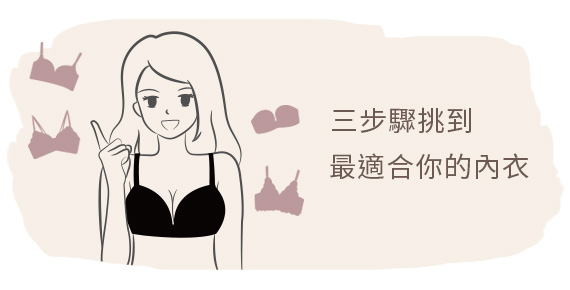 3步驟挑到最適合妳的內衣 Mybra 內衣網購