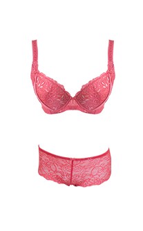 (絕版品)唯美機能 機能顯著加壓集中內衣褲 B-D myBRA - 桃粉色