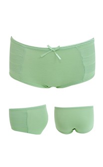 (絕版品)甜蜜可口 純淨莫代爾棉內褲 FREE myBRA - 綠色