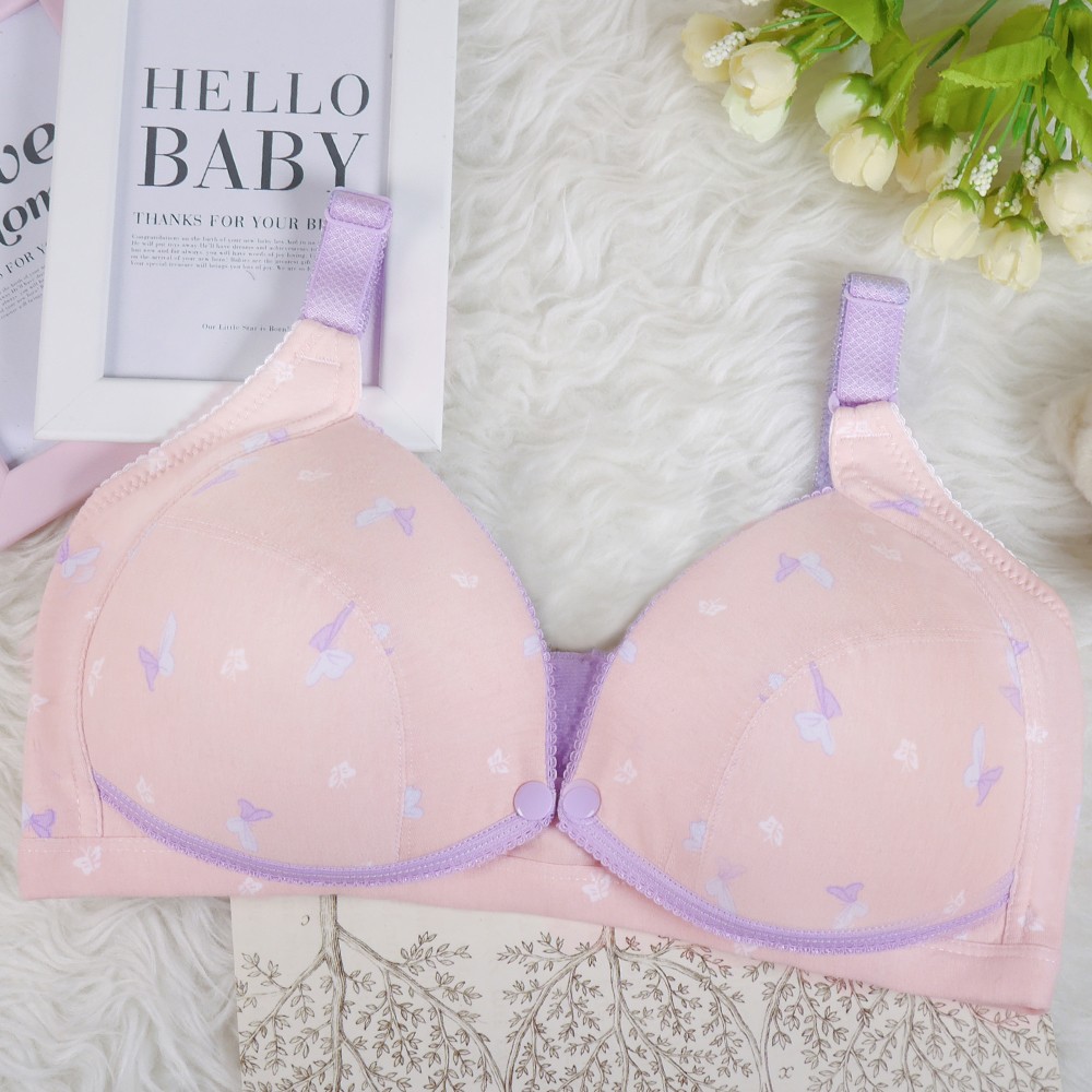 (絕版品)芬芳花園 無鋼圈中開式哺乳內衣 B-C Leinear,中開式包覆副乳無鋼圈,中開式內衣無鋼圈,內衣無鋼圈高脅邊,內衣包覆副乳哺乳,leinear包覆副乳哺乳