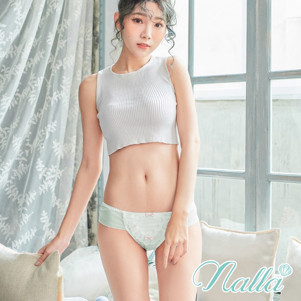 (絕版品)清新晨露 浪漫蕾絲親膚內褲 M-L myBRA,nalla透膚,nalla透氣,nalla蕾絲透膚,nalla透氣透膚,nalla蕾絲透氣