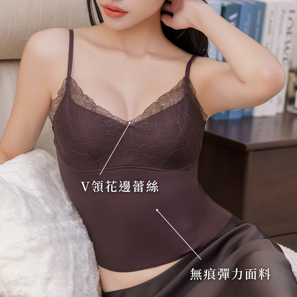 柔光蕾語｜蕾絲拼接吊帶無鋼圈內搭,無鋼圈蕾絲拼接,260040,柔光蕾語｜蕾絲拼接吊帶無鋼圈內搭,單穿或搭配外罩皆可,商品尺寸