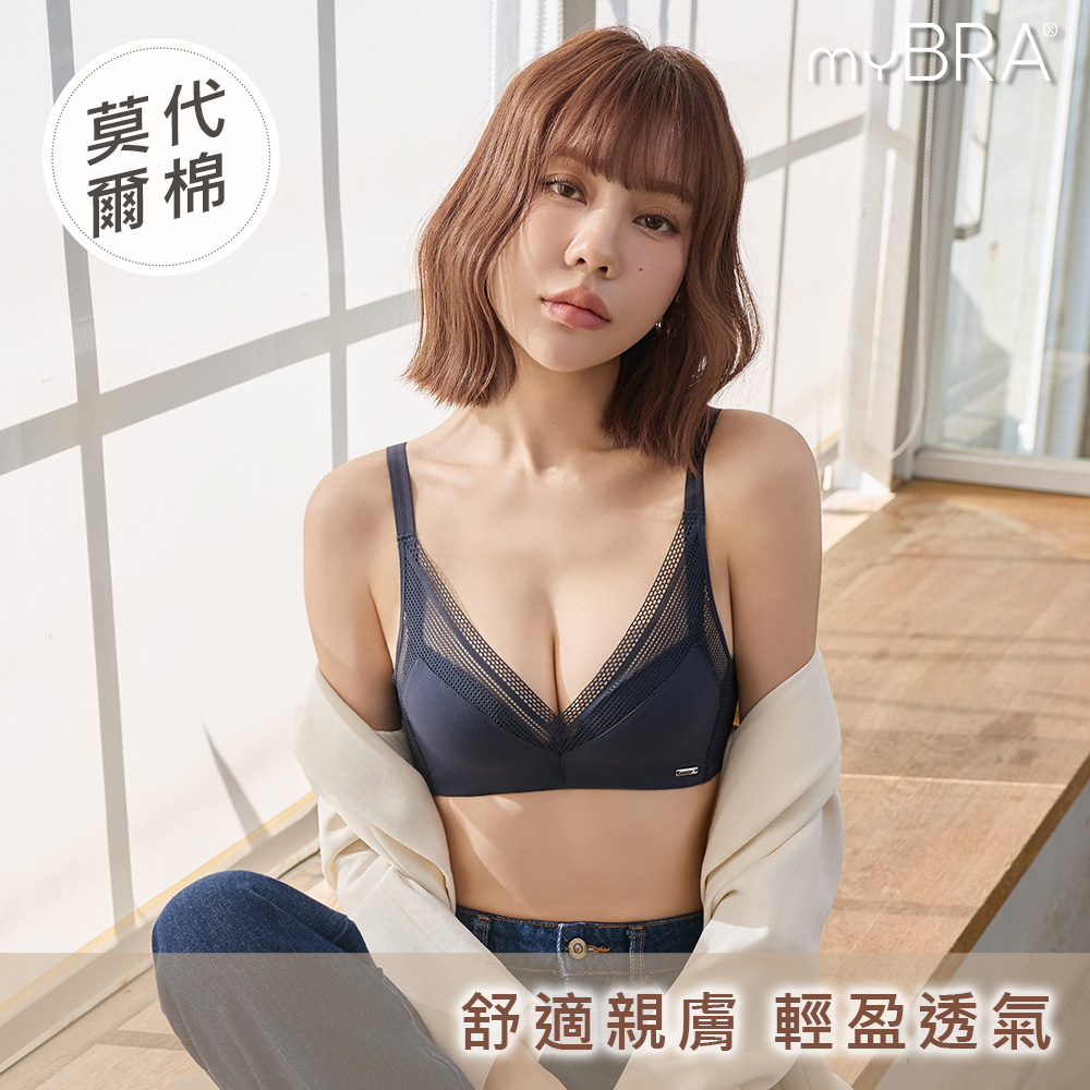 靜奢清雅｜莫代爾親膚柔托無鋼圈內衣,輕盈視覺溫柔提托,260210,靜奢清雅｜莫代爾親膚柔托無鋼圈內衣,歐系鏤空蕾絲簡約設計感兼具,商品尺寸